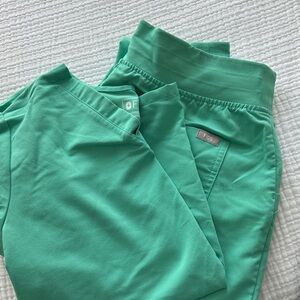 FIGS Mint Green Scrub Top and Pants